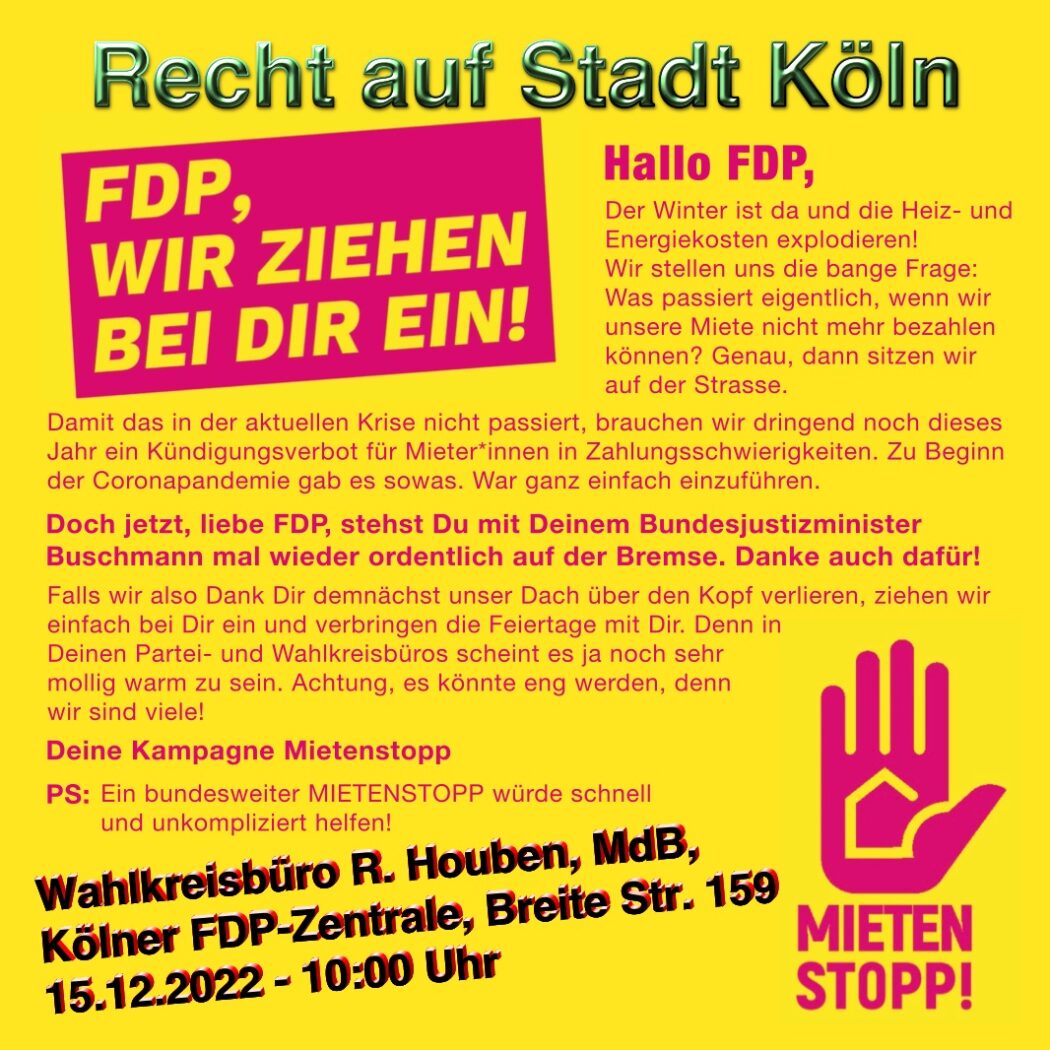 Sharepic FDP-Aktion Köln