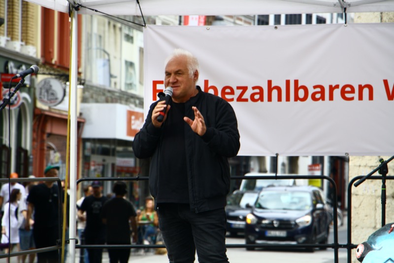 otos ©Helmut Nick vom Chlodwigplatz am 27.09.2026 - Bündnis für bezahlbares Wohnen in Köln