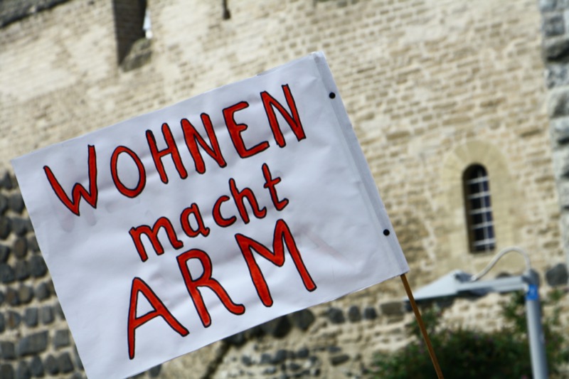otos ©Helmut Nick vom Chlodwigplatz am 27.09.2026 - Bündnis für bezahlbares Wohnen in Köln