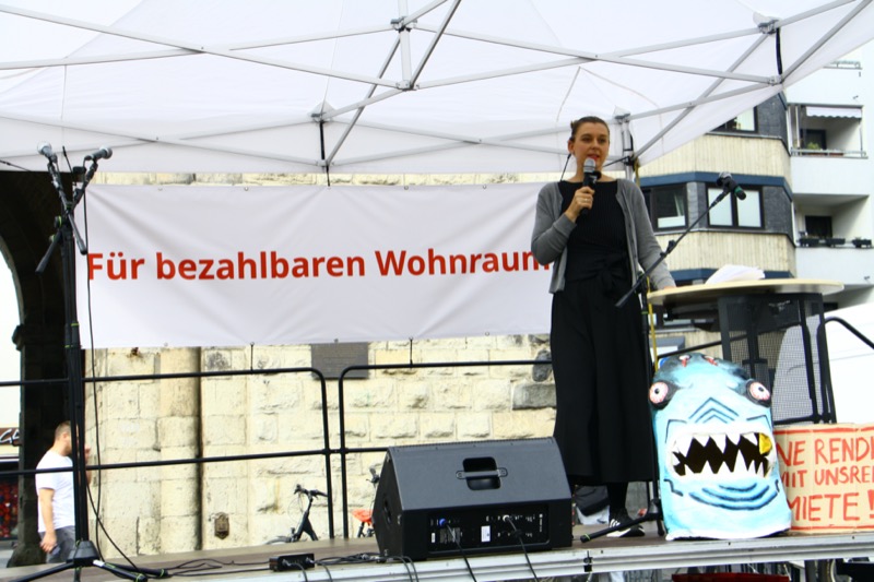 otos ©Helmut Nick vom Chlodwigplatz am 27.09.2026 - Bündnis für bezahlbares Wohnen in Köln